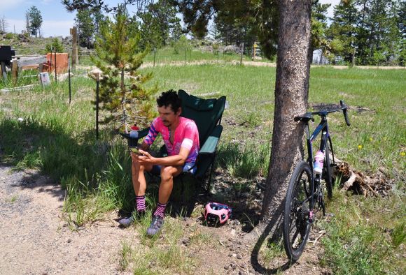 Lachlan Morton Everesting (Ph. Morton)